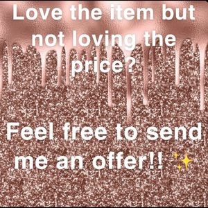 ✨OFFERS ARE WELCOMED!!! ✨